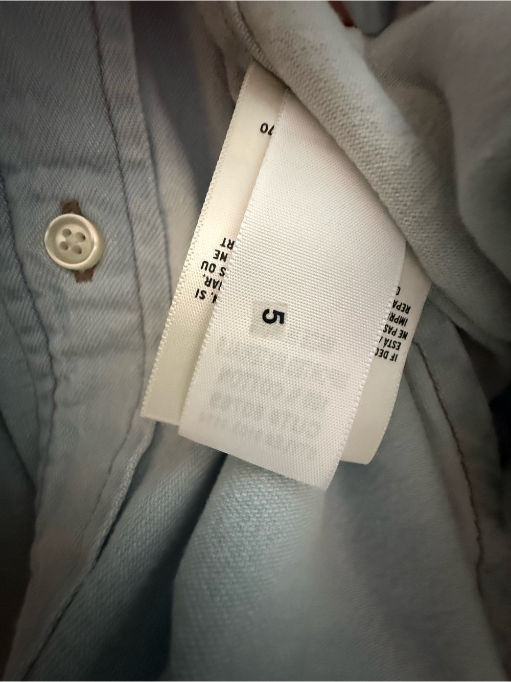 Citizens of humanity Kayla Denim Shirt in XS - Picture 8 of 16